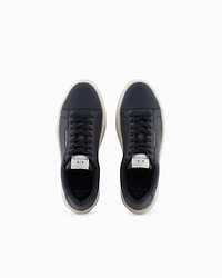 Sneakers with high sole