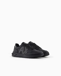 Sneakers with side logo