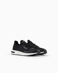 Sock sneakers with logo
