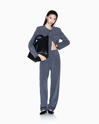 Pants with pleats