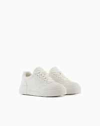Sneakers with high sole