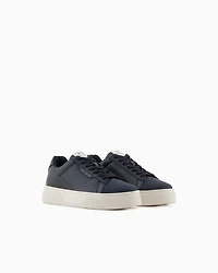 Sneakers with high sole