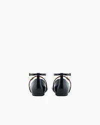 Pointed toe ballerinas with straps