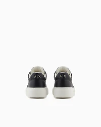 Sneakers with high sole