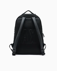 Backpack with allover logo