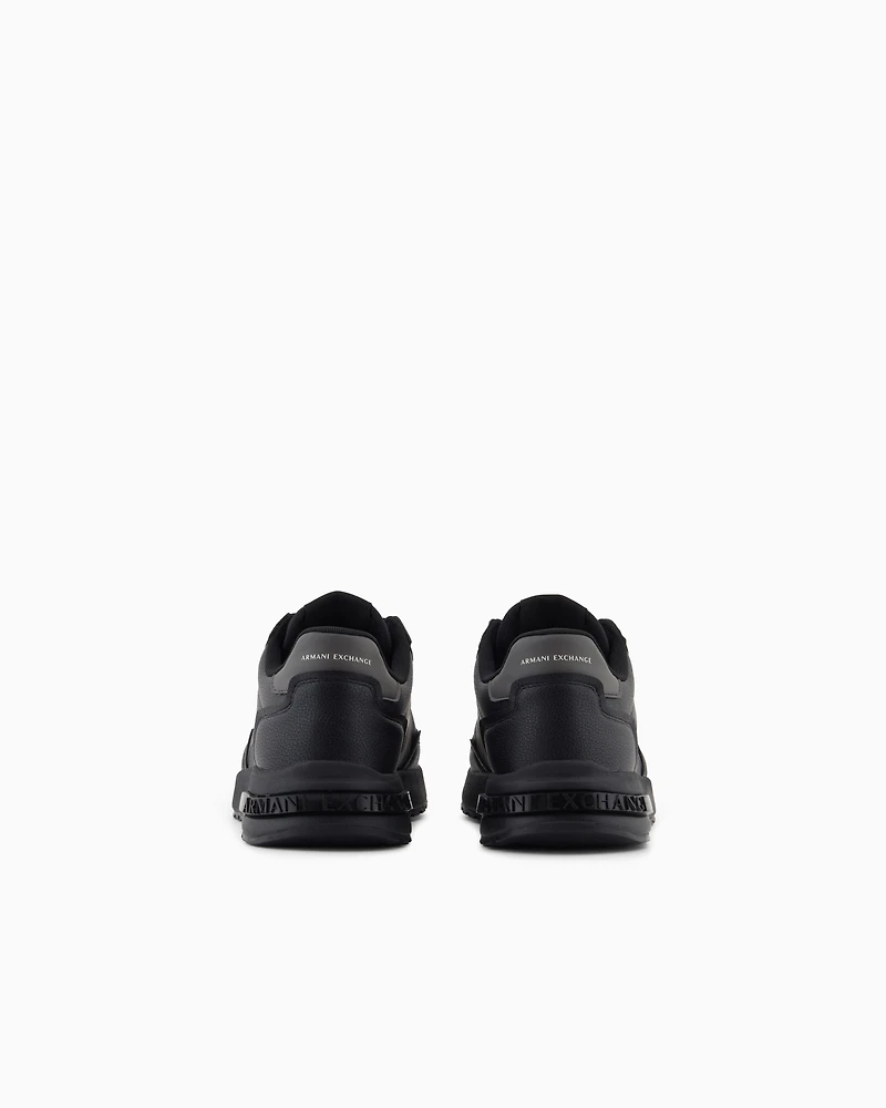 Sneakers with side logo