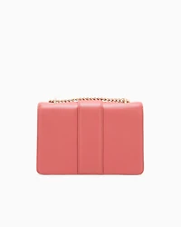 Armani Exchange - Shoulder bag with metal logo, Woman, Pink, Size: TU