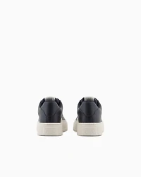 Sneakers with high sole