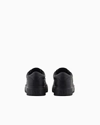 Leather lace-up shoes