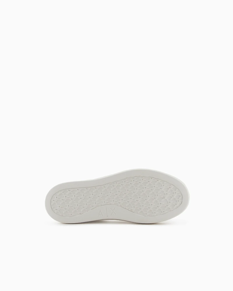 ALL OVER EMBOSSED LOGO SNEAKERS