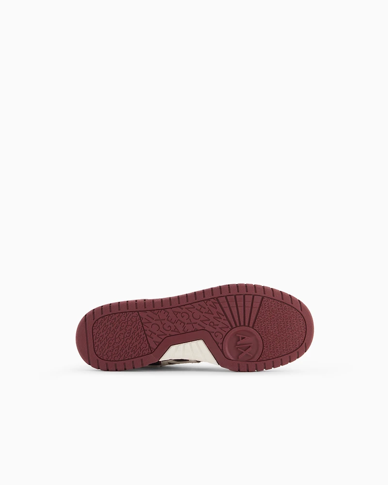 Sneakers with maxi logo
