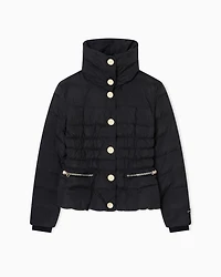 Armani Exchange - Nylon taffeta jacket, Woman, Black, Size: