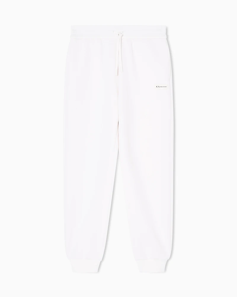 Armani Exchange - Sweatpants, Woman, White, Size: