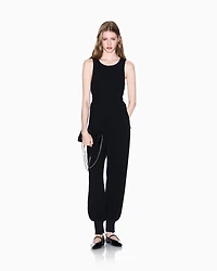Jumpsuit with belt