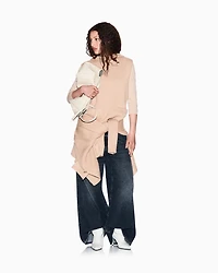 Armani Exchange - Gilets, Woman, Camel, Size: