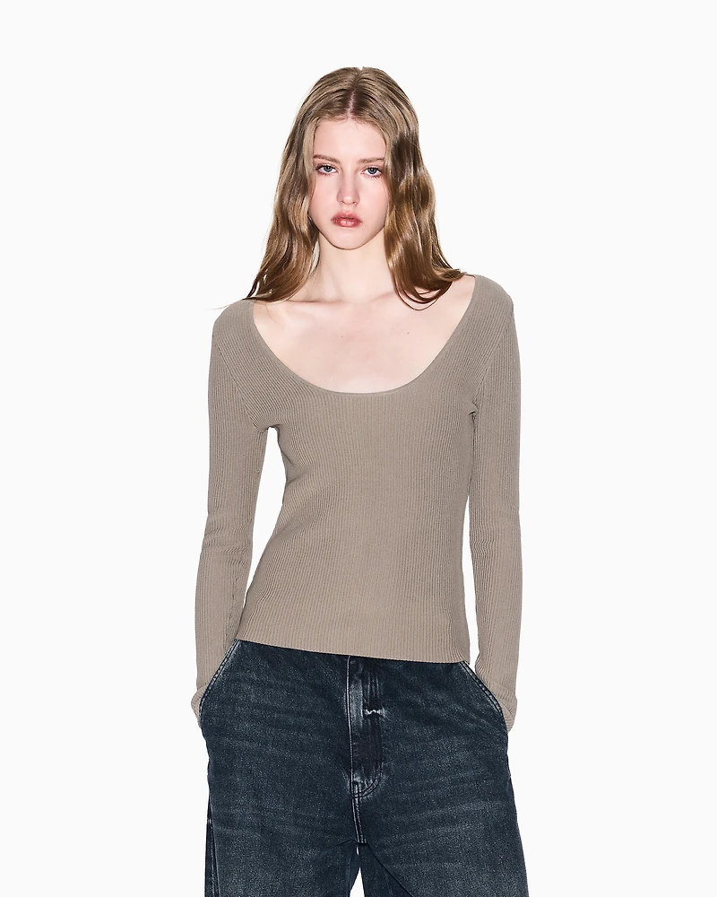 Armani Exchange - Jumpers, Woman, Brown, Size: