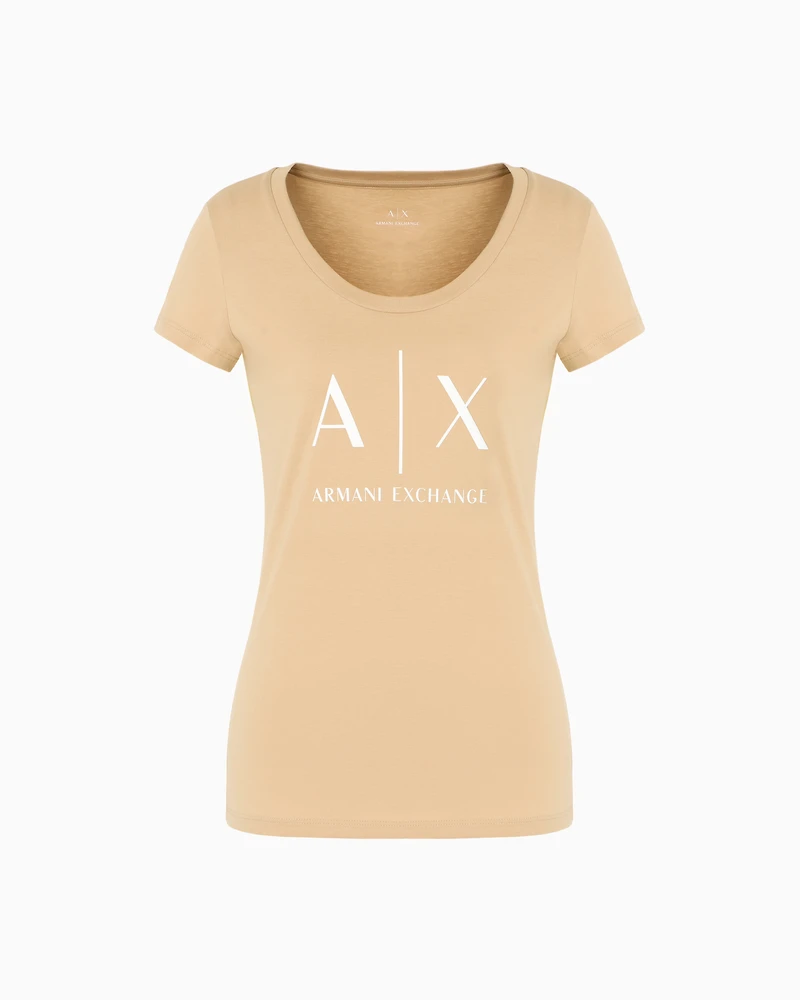 Pima Cotton Print Short T-Shirt