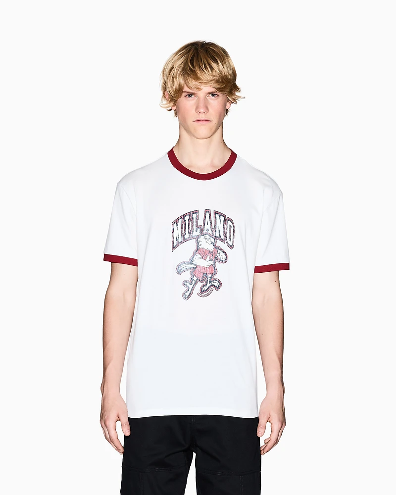 Regular fit T-shirt with eagle