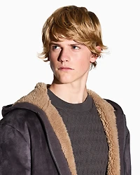 WAVY RIBBED SWEATER