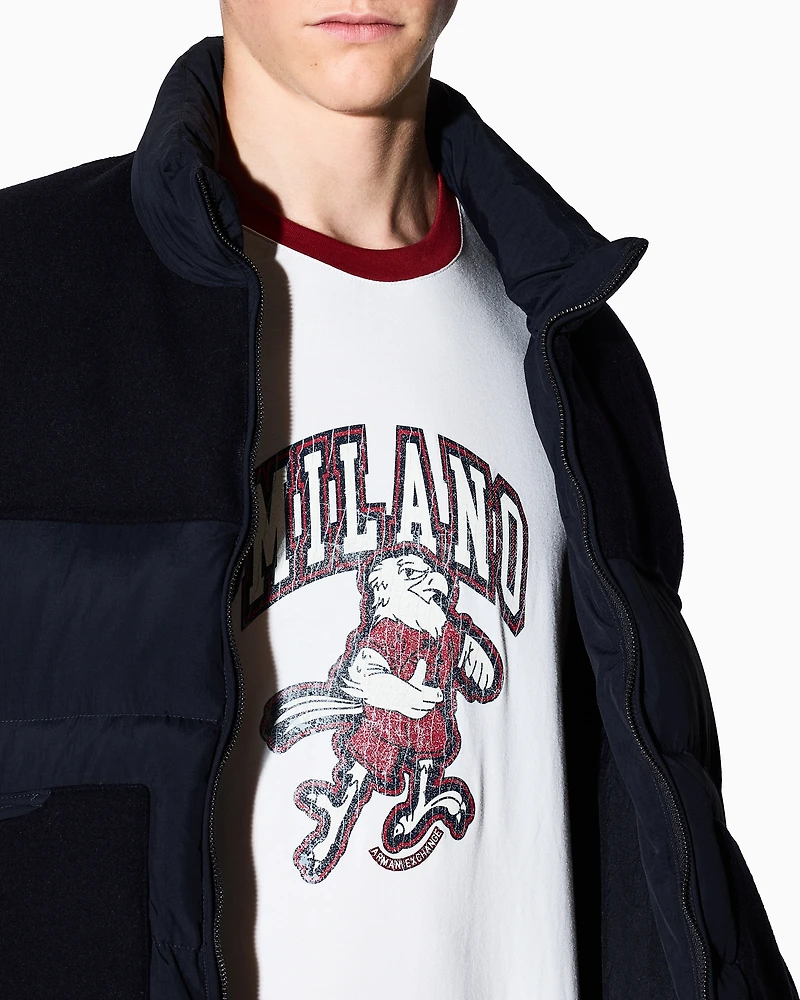 Regular fit T-shirt with eagle
