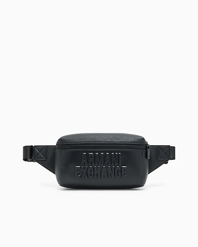 Bum bag with embossed logo