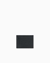 Card holder with diagonal lines