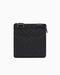 All-over logo shoulder bag