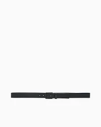 Perforated leather belt