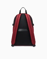 Armani Exchange - Backpack with logo stripe, Man, Burgundy, Size: TU