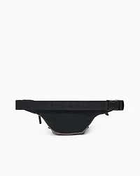 Two-tone bum bag with logo