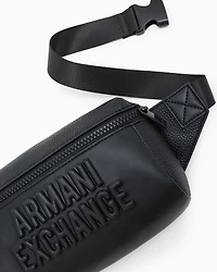 Bum bag with embossed logo