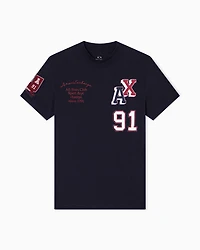 Regular fit multi-logo T-shirt