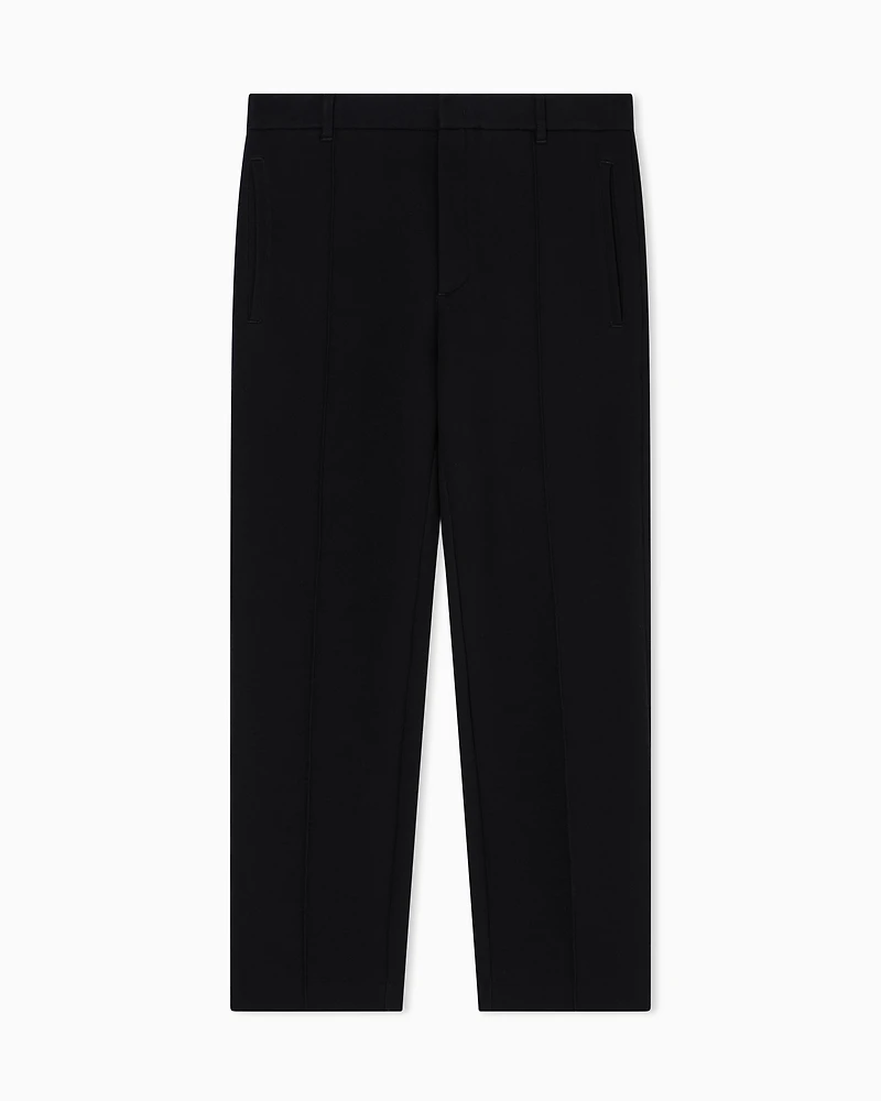 Pique trousers