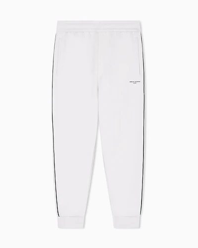 Contrast piping jogger pants