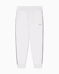 Contrast piping jogger pants