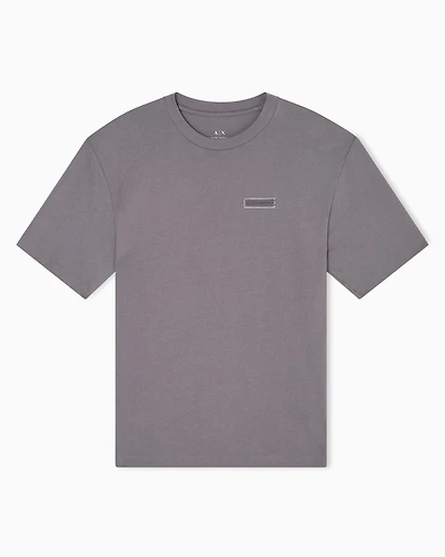 Armani Exchange - Regular fit T-shirt with print on the back, Man, Grey, Size: