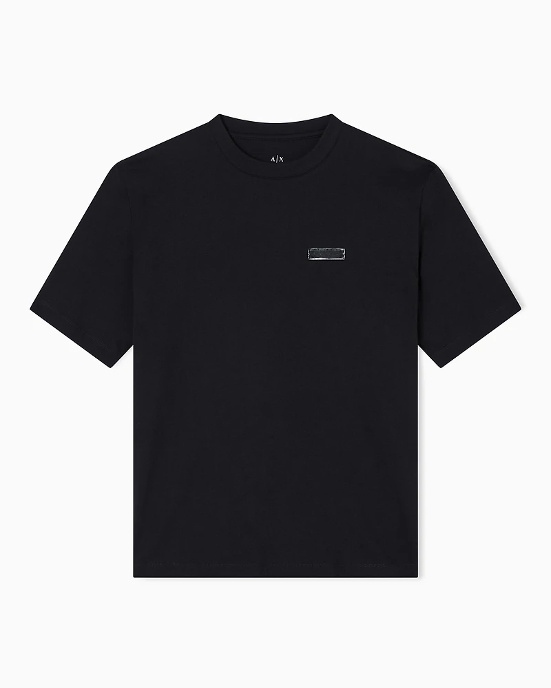 Regular fit T-shirt with print on the back