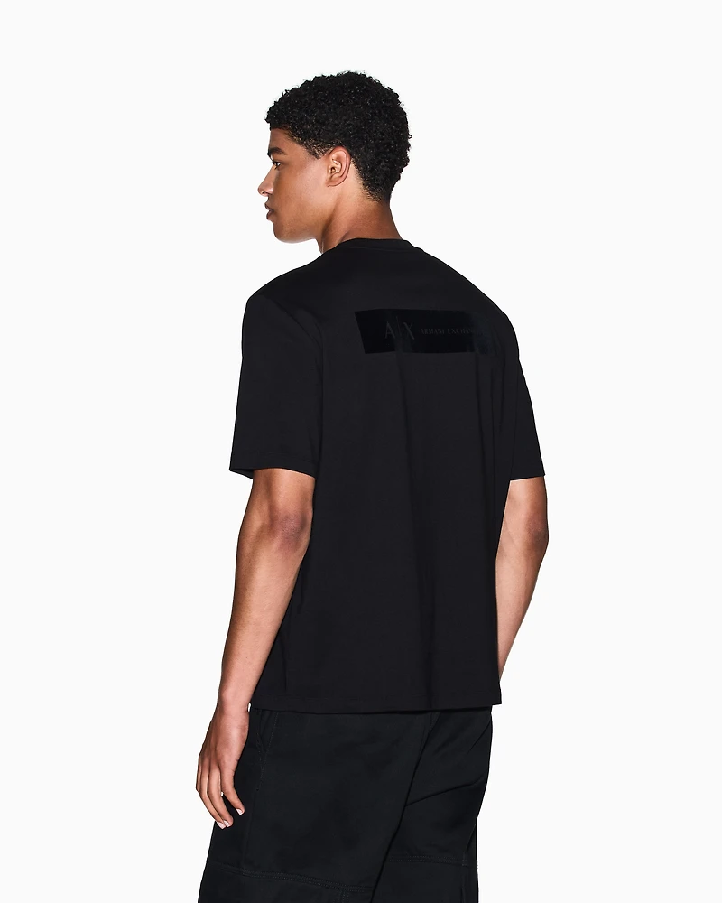 Regular fit T-shirt with print on the back