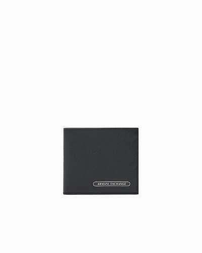 Armani Exchange - Bifold card holder, Man, Black, Size: TU