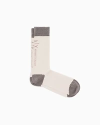 Two-tone socks