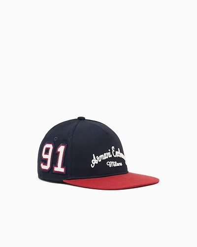 COTTON TWILL LOGO PATCH CAP