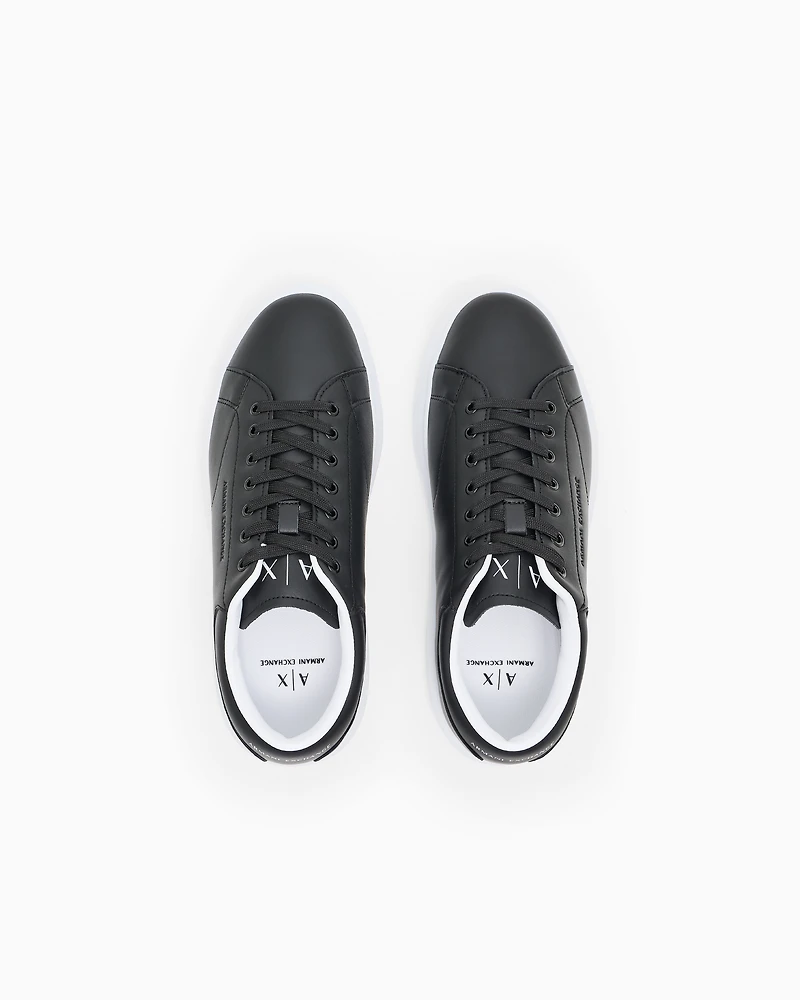 Leather sneakers