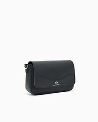 Allover logo shoulder bag