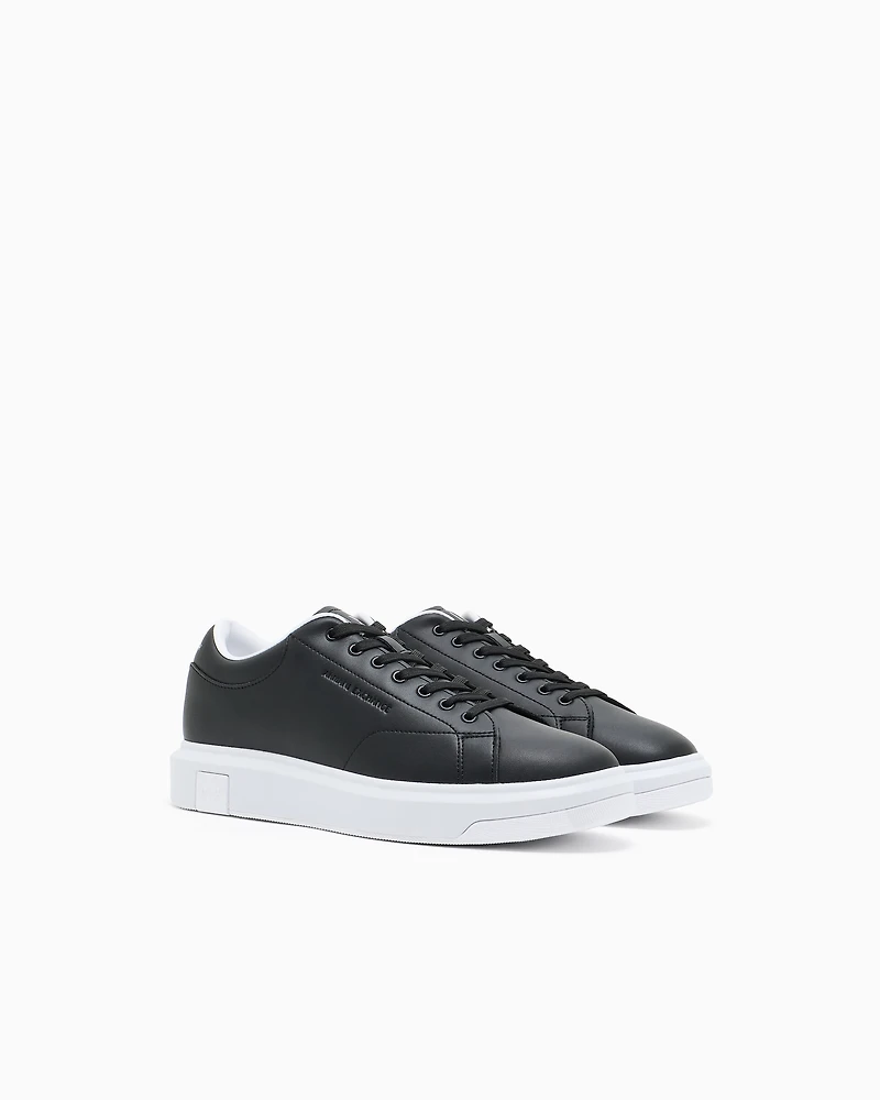 Leather sneakers