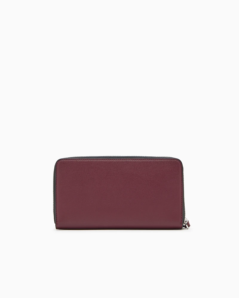  Horizontal wallet with logo