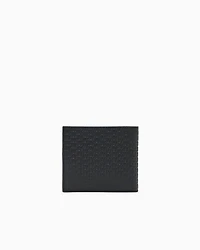 Armani Exchange - Book wallet with band and contrast and logo, Man, Black, Size: TU