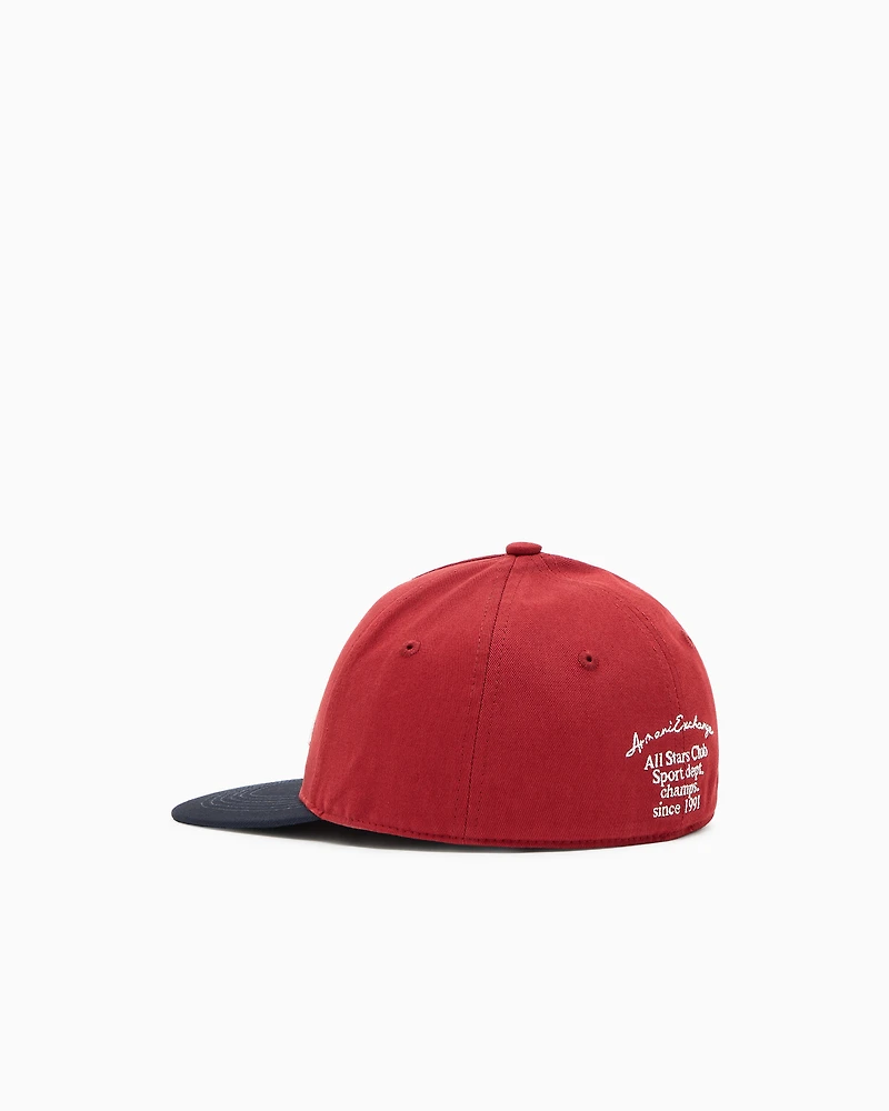 COTTON TWILL LOGO PATCH CAP