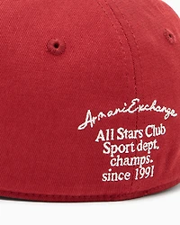 COTTON TWILL LOGO PATCH CAP