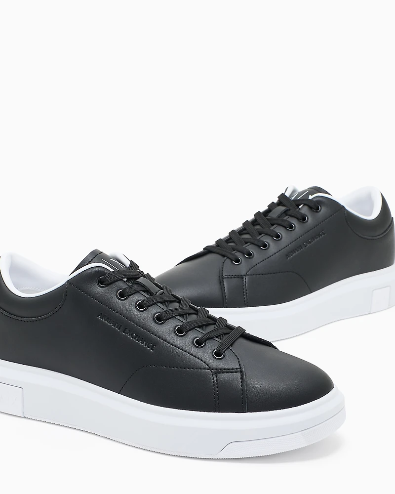 Leather sneakers