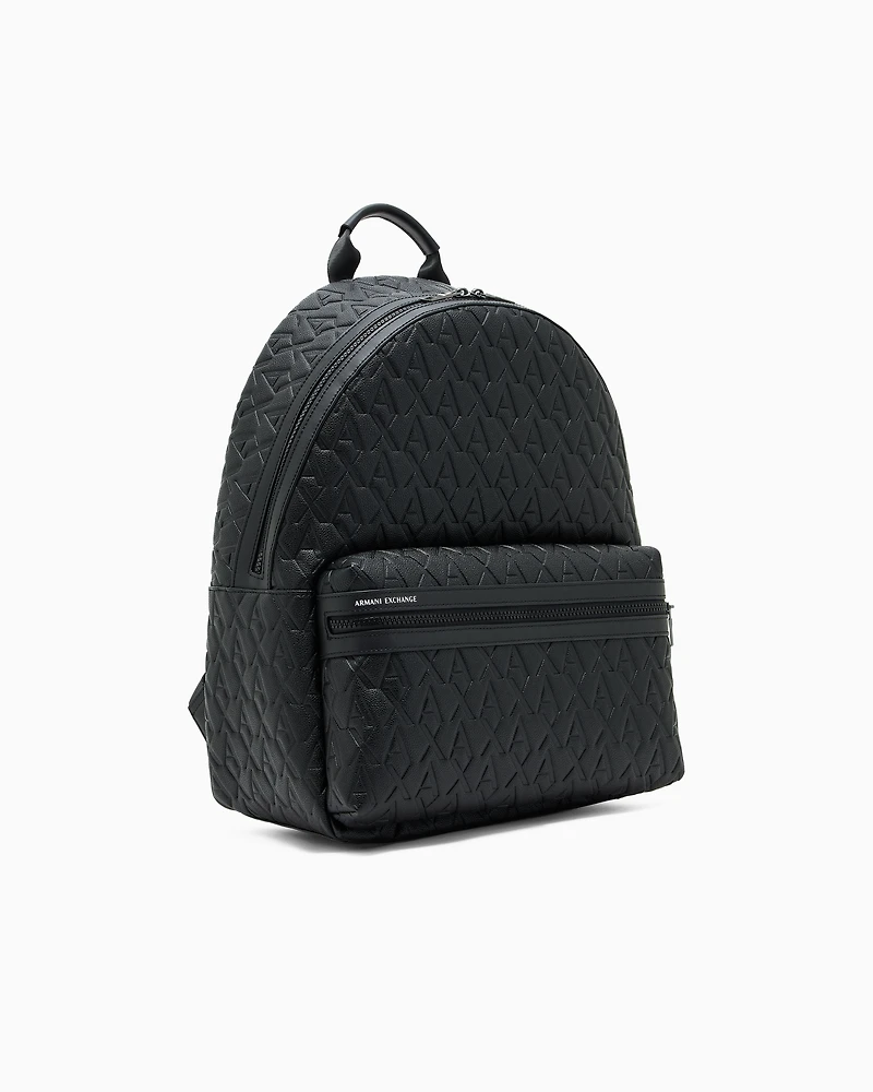 ASV Recycled Fabric Allover Logo Backpack